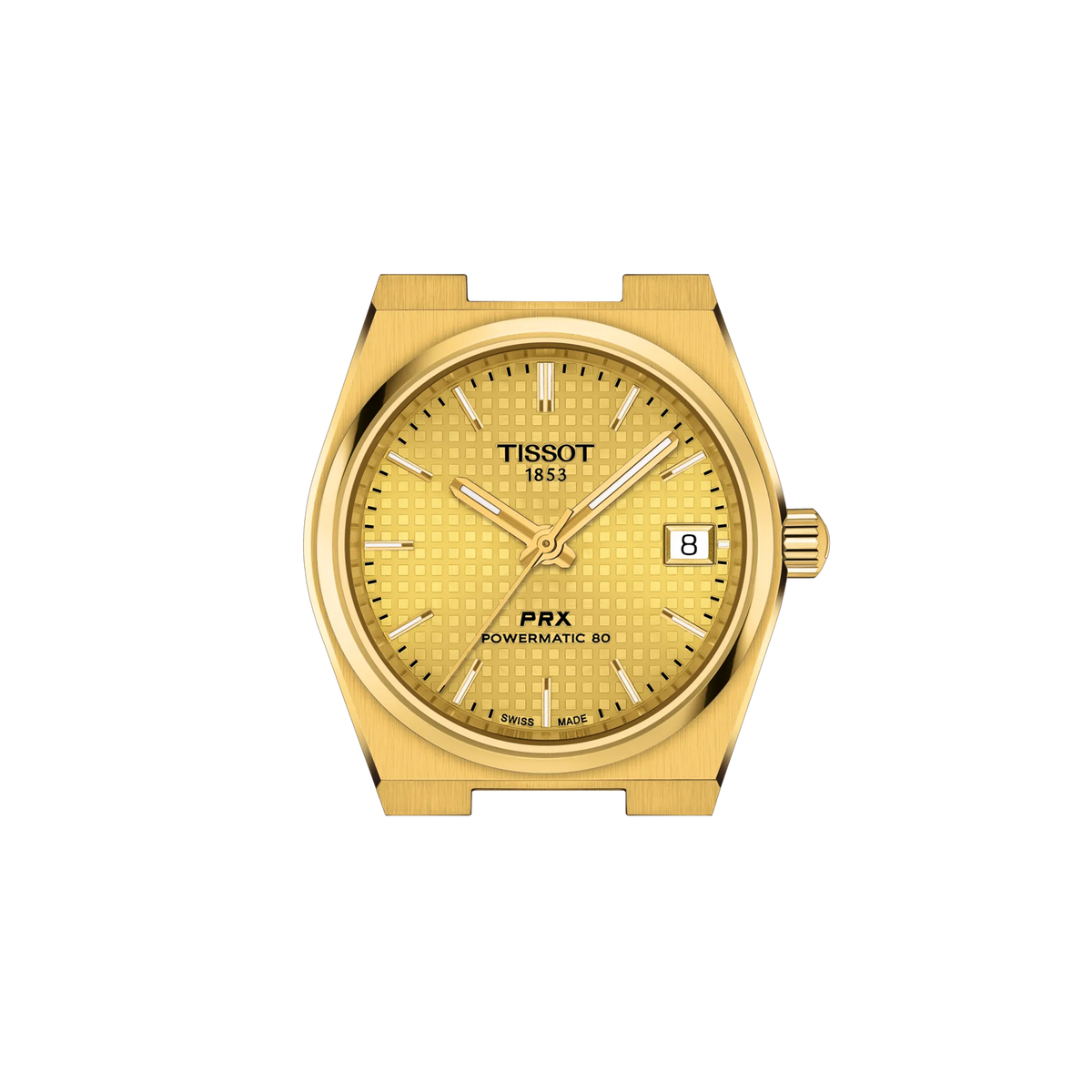 Reloj Tissot PRX Powermatic 80 35 mm Automático Champán T137.207.33.021.00 – vista oficial 6