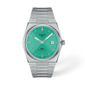 Reloj Tissot PRX Powermatic 80 40 mm Automático Verde claro T137.407.11.091.01 – vista frontal