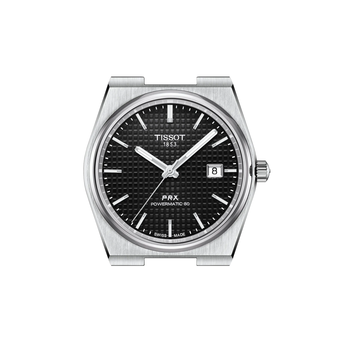 Reloj Tissot PRX Powermatic 80 40mm Automático Hombre Negro T137.407.11.051.00 – vista oficial 6