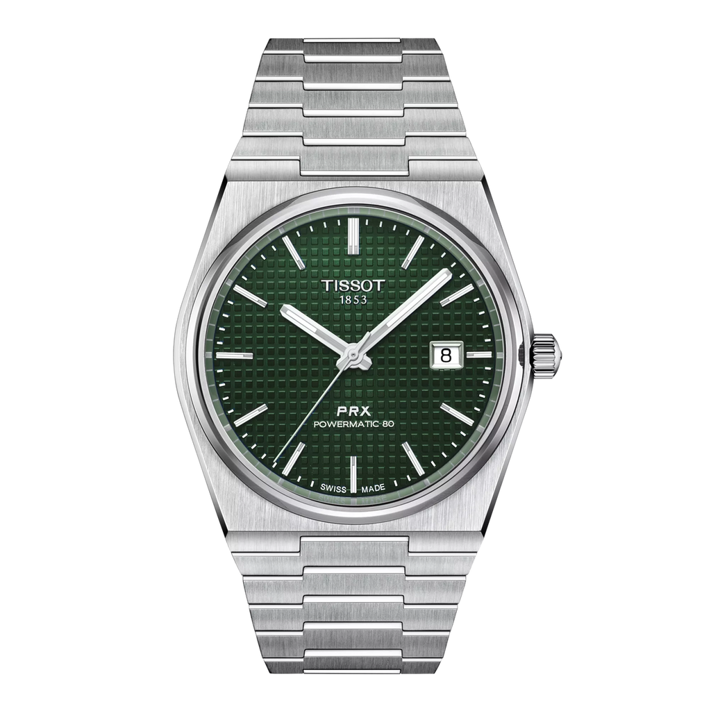 Reloj Tissot PRX Powermatic 80 40mm Automático Hombre Verde T137.407.11.091.00 – vista oficial 5