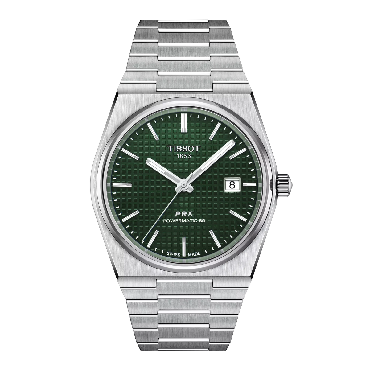 Reloj Tissot PRX Powermatic 80 40mm Automático Hombre Verde T137.407.11.091.00 – vista oficial 5